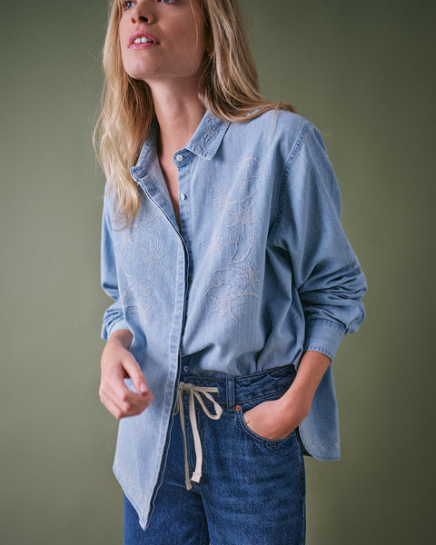 Stella Denim Blouse