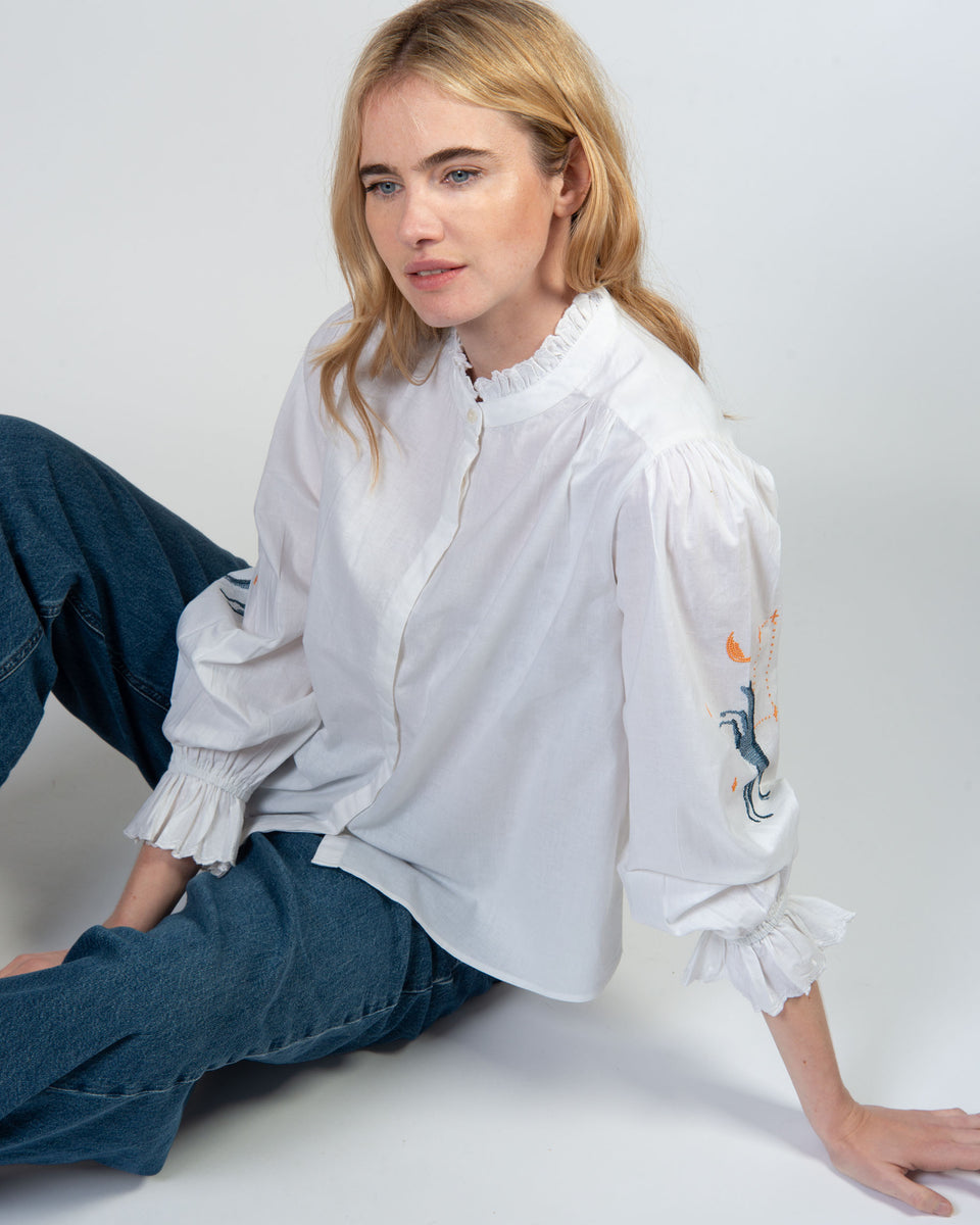 Clover Equestrian Blouse